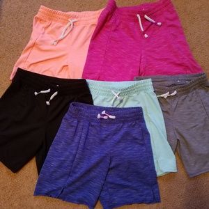 *NWOT* 6 pairs of Girls size 7/8 Shorts Kohls